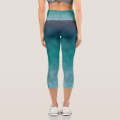 Lagoon Silence Capri Leggings (Rückseite)