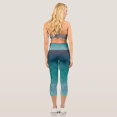 Lagoon Silence Capri Leggings (Rückseite)