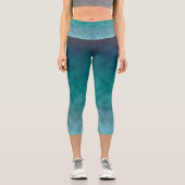 Lagoon Silence Capri Leggings (Vorderseite)