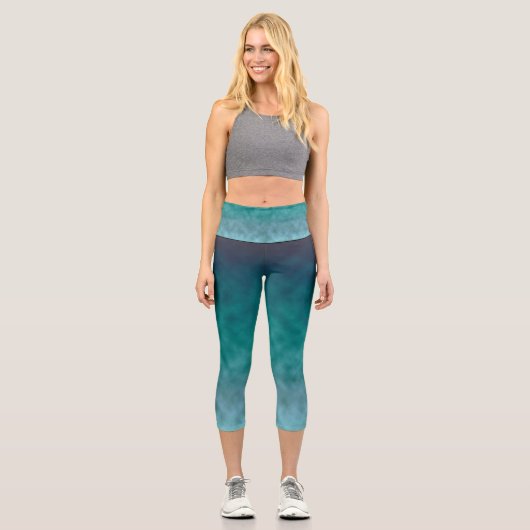 Lagoon Silence Capri Leggings (Vorderseite)