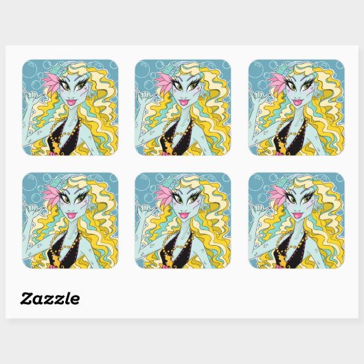 Lagoona Blue Monster High Stickers (Blatt)