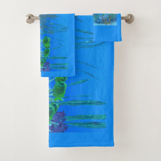 Lagoona Mermaid Underwater Badhandtuch Set (Insitu)