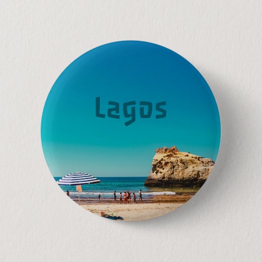 Lagos Beach Button (Vorderseite)