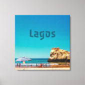 Lagos Beach Leinwanddruck (Vorderseite)
