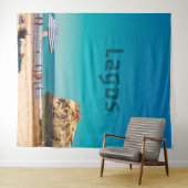 Lagos Beach Wandteppich (Beispiel (Horizontal))