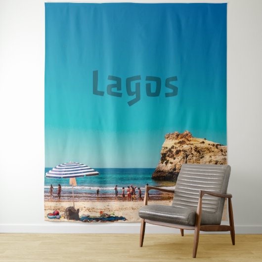Lagos Beach Wandteppich (Beispiel)