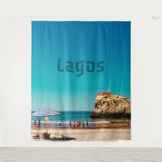 Lagos Beach Wandteppich (Vorderseite)
