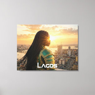 LAGOS - LEINWANDDRUCK