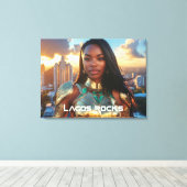 LAGOS - NIGERIA - AFRIKA LEINWANDDRUCK (Insitu (Holzboden))