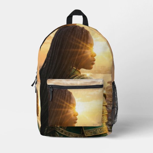 LAGOS - NIGERIA BEDRUCKTER RUCKSACK (Vorderseite)