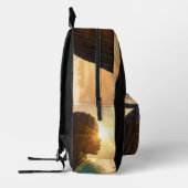 LAGOS - NIGERIA BEDRUCKTER RUCKSACK (Links)