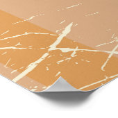 Lagos, Nigeria, ein altes Reiseplakat Poster (Ecke)