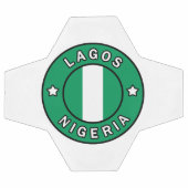 Lagos Nigeria Fußball (Flach)