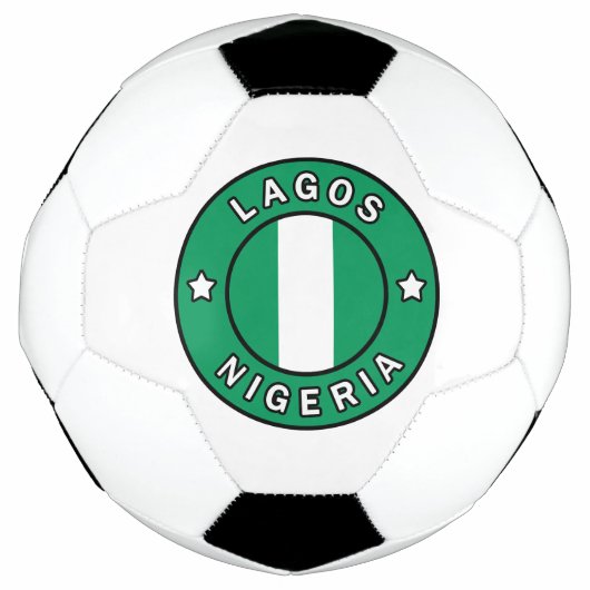 Lagos Nigeria Fußball (Vorderseite)