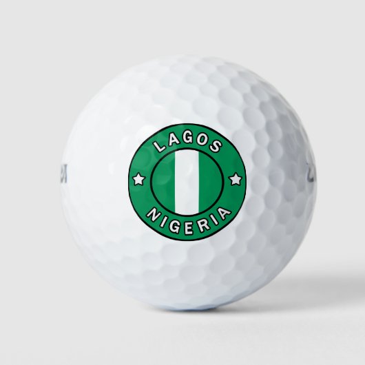 Lagos Nigeria Golfball (Vorderseite)