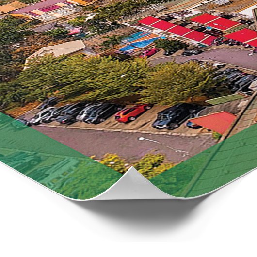 Lagos - Nigeria Poster (Ecke)