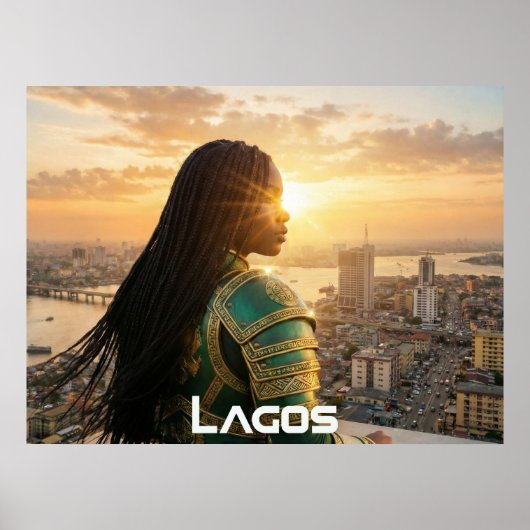 LAGOS - NIGERIA POSTER (Vorne)