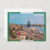 Lagos - Nigeria Postkarte (Vorne/Hinten)