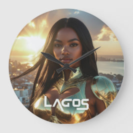 LAGOS - NIGERIA - SUPERHELD GROßE WANDUHR