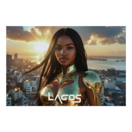 LAGOS - NIGERIA - SUPERHELD POSTER