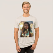 LAGOS - NIGERIA Tri-Blend SHIRT (Vorderseite voll)