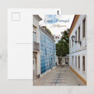 Lagos Portugal Altstadt Reise Foto Postkarte