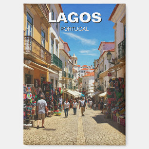 Lagos Portugal Travel Magnet
