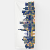 Lagos Skyline Banner (Vertikal)