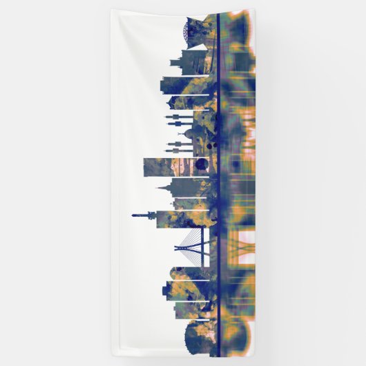 Lagos Skyline Banner (Vertikal)