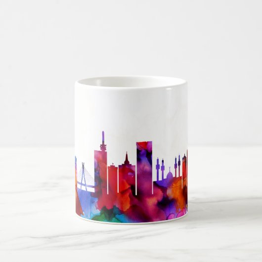 Lagos Skyline Kaffeetasse (Mittel)