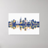 Lagos Skyline Leinwanddruck (Vorderseite)