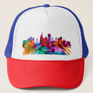 Lagos Skyline Truckerkappe