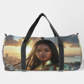 LAGOS - SUPERHELD DUFFLE BAG (Rückseite)