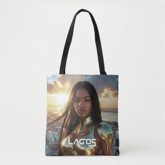 LAGOS - SUPERHELD TASCHE (Vorderseite)