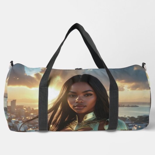 LAGOS - SUPERHERO DUFFLE BAG (Vorderseite)