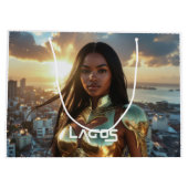 LAGOS - SUPERHERO GROßE GESCHENKTÜTE (Rückseite)