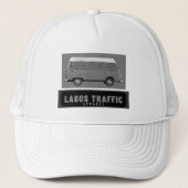 LAGOS TRAFFIC GO SLOW LUX APPAREL III Truckerhut Truckerkappe (Vorderseite)