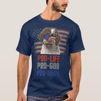 Lagotti Romagnoli Pro Life Pro God Pro Hunde Premi T-Shirt