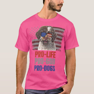 Lagotti Romagnoli Pro Life Pro God Pro Hunde Premi T-Shirt