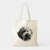 Lagotto-Liebe Tragetasche (Rückseite)