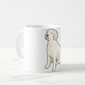 Lagotto romagnolo Hund Magic Kaffeetasse (Vorderseite Links)