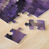 Lagotto Romagnolo in Lavender field Puzzle (Seite)