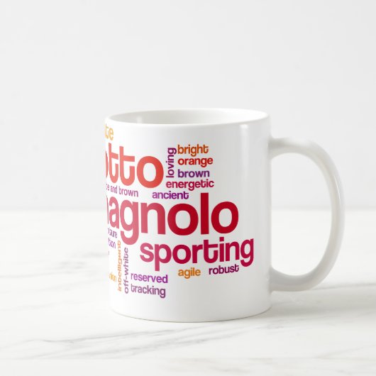 Lagotto Romagnolo Kaffeetasse (Rechts)