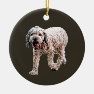 Lagotto Romagnolo Keramik Ornament