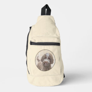 Lagotto Romagnolo Malerei Niedlich Original Hunde Crossbody Bag