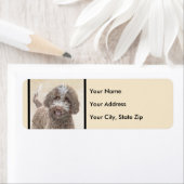 Lagotto Romagnolo Malerei - Niedliche Original Dog (Insitu)