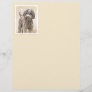 Lagotto Romagnolo Malerei - Niedliche Original Dog