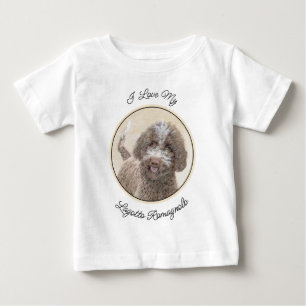 Lagotto Romagnolo Malerei - Niedliche Original Dog Baby T-shirt