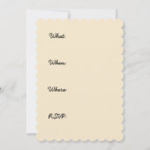 Lagotto Romagnolo Malerei - Niedliche Original Dog Einladung (Rückseite)