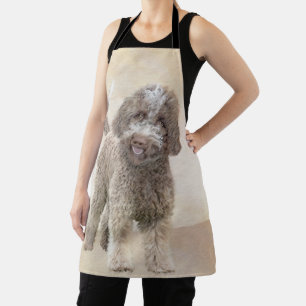 Lagotto Romagnolo Malerei - Niedliche Original Dog Schürze